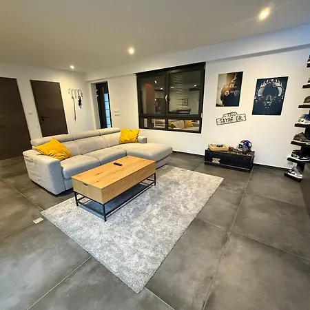 Tatil Evi Full House, Jacuzzi, Netflix, 8 Pers, Free Parking 10' Colmar *