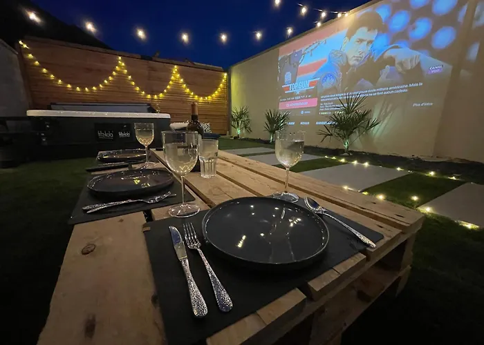 Tatil Evi Full House, Jacuzzi, Netflix, 8 Pers, Free Parking 10' Colmar *