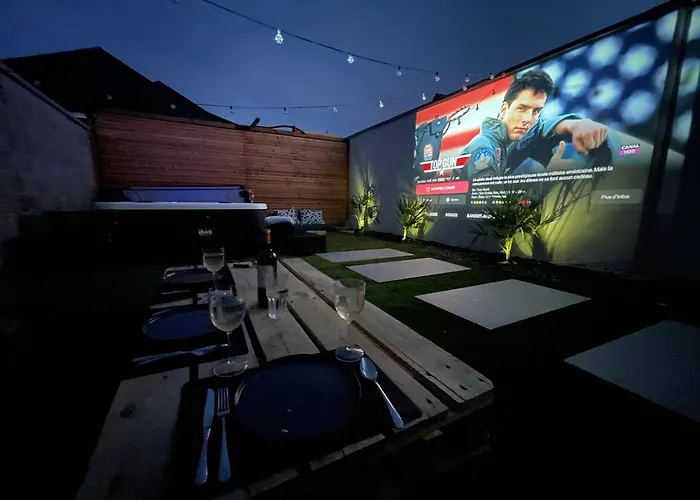 Tatil Evi Full House, Jacuzzi, Netflix, 8 Pers, Free Parking 10' Colmar *