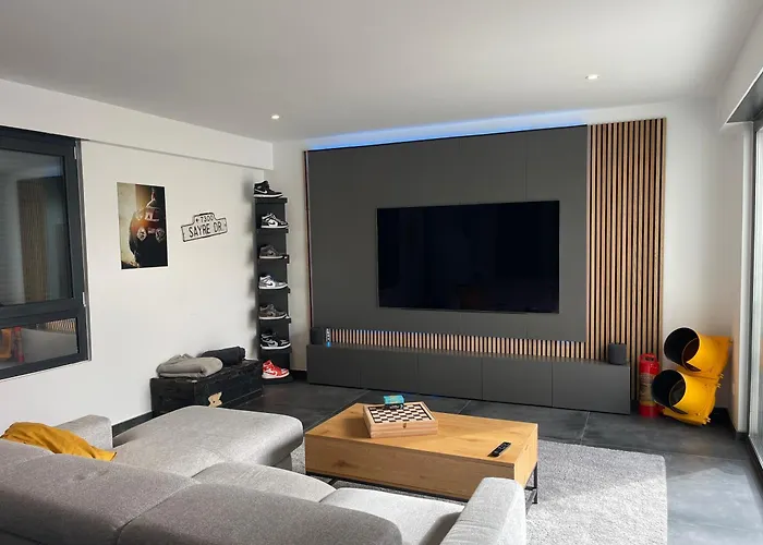 Full House, Jacuzzi, Netflix, 8 Pers, Free Parking 10' Colmar Tatil Evi Widensolen