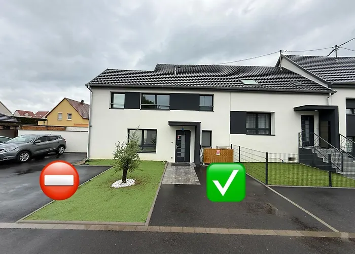 Tatil Evi Full House, Jacuzzi, Netflix, 8 Pers, Free Parking 10' Colmar Widensolen